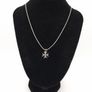 Maltese Cross Sterling Silver Charm Pendant Image 8
