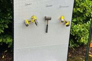 Extra Large Pegboard Shop Display Or Tools Tidy For Workshop