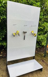 Extra Large Pegboard Shop Display Or Tools Tidy For Workshop