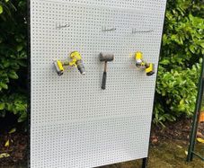 Extra Large Pegboard Shop Display Or Tools Tidy For Workshop