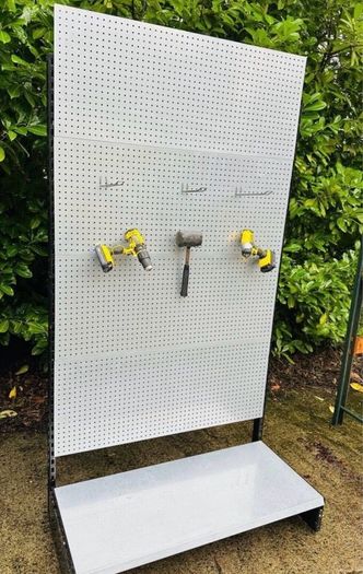 Extra Large Pegboard Shop Display Or Tools Tidy For Workshop