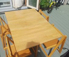 Dining table with chairs