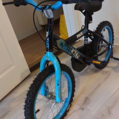 Kids Pedal Pals Street Rider Bike with Stabilizers + Pump