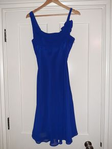 Debut Blue Dress Midi Size 10