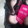 Black size3  Wide Fit Girls School shoes Image 2