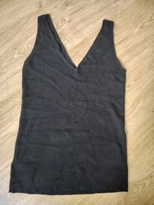 Black Vest  Size 8-12