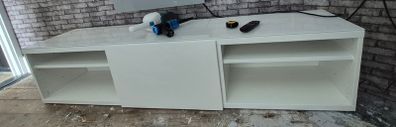 Besta Frame + Glass top