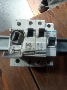 63.  Amp. Switch Fuse. And. 3. Circuit.  Breakers