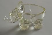 Vintage Glass Elephant