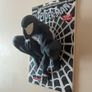 SpiderMan Symbiote Suit 3D Comic Book Display Image 4