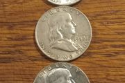 Coins Franklin half dollars