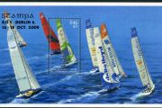 2009 Ireland Stampa Public Souvenir Volvo Ocean Race Commemorative Stamp Minatare Sheet Overprinted for Stampa Mint Never Hinged (MNH)