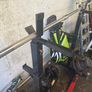 Weight Bench Foldable & Bench Press + weights Image 3
