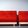 Versatile 3-in-1 Pine Futon Sofa Bed  Stylish and Space-Saving Image 5