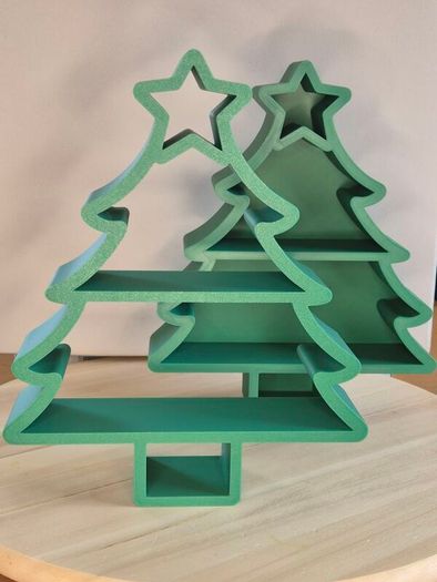 Christmas Display Shelves