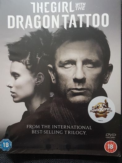 DVD The Girl with the Dragon Tattoo New