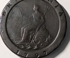 Cartwheel 2 pence 1797