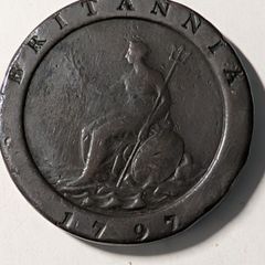 Cartwheel 2 pence 1797