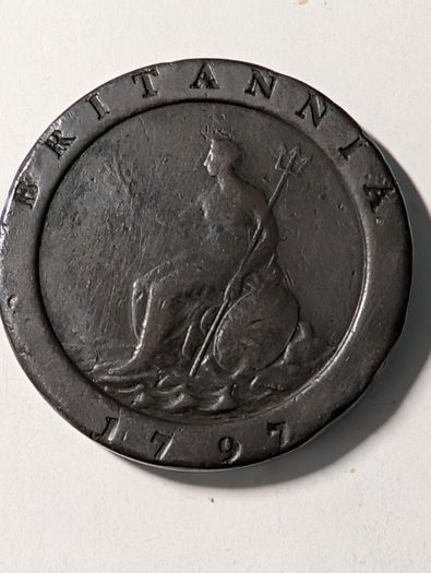 Cartwheel 2 pence 1797