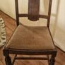 Beautiful Set of 4 Vintage  Solid Wood Dining Chairs Image 2