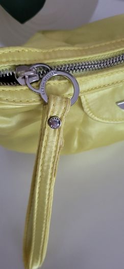 KAREN MILLEN Lime Pouchette with jewelled handle - Rrp 95 (New)
