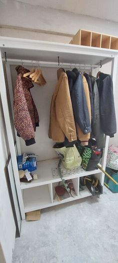 ikea hemnes open wardrobe