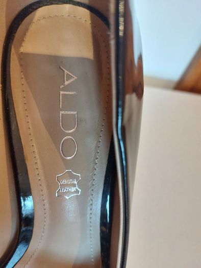 Aldo Black Patent Leather heels