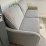 Light Grey 3-seater Pull-out Sofa Bed with mattress Image 5