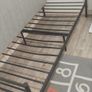 2 Single Metal Bed Frames with Mattresses Image 2