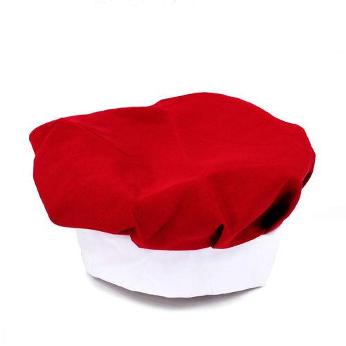 Personalised Apron and Chef Hat - Kids Baking Set - Red