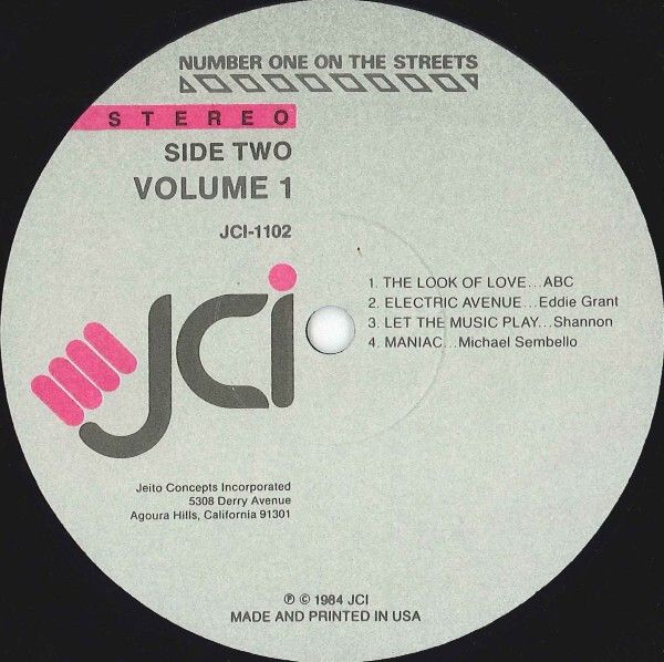 Various  Number One On The Streets new wave  synth