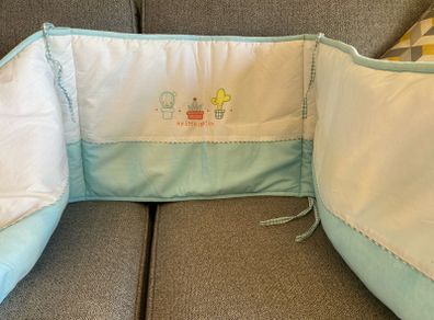 Bundle of 2 Cozy and Thick Cot Bumpers - Great Condition!