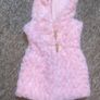 Girls Faux Fur Gilet Image 5