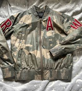 G Star RAW camouflage bomber