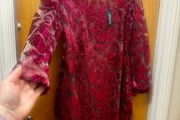 Brand new with tags Boohoo sparkly red mini dress