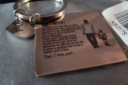 Beautiful Father's Day Gift keyring (ideal gift)