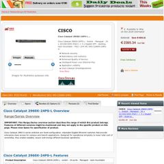 ANOTHER PRICE DROP !!! Cisco 2960X Switch + Cisco Fiber Optic Module