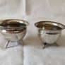 2 X 1893 Maplin &Webb Sterling Silver Pinch Salts Image 10