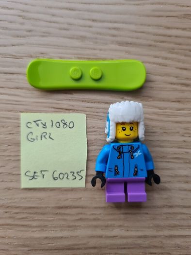 lego cty1080 girl, set 60235