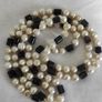 Natural pearls and amethyst stone Image 3