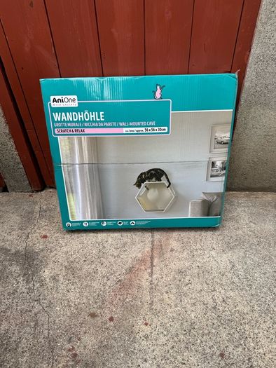 Wall mounted Cat cave - new in box
