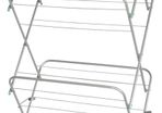 NEW SALE | Tier Deluxe Airer Foldable Heavy Duty Clothes Airer With 4 CORNER HOOKS And Sock Dryer 14M Airing Capacity