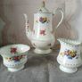 Art Deco Paragon  "Floral Cross Stitch" Coffee Set Image 6