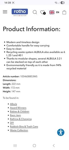 Biowaste Bin
