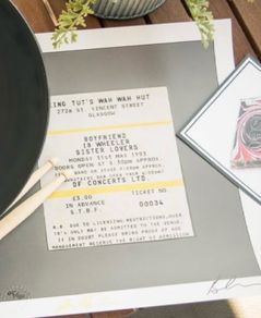 Oasis Microdot Ticket print signed