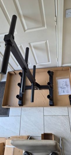 brand new olympic plate and bar holder