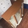 Vintage Retro Glass Display Cabinet China Cabinet  Mid Century Style Image 3