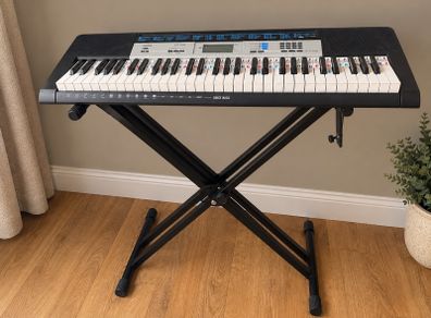 Casio CTK-1550 61-Key Electronic Keyboard + Adjustable Stand