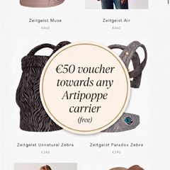Artipoppe Baby Carrier - 50 Euro Referral voucher