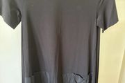 cos dress black xs
